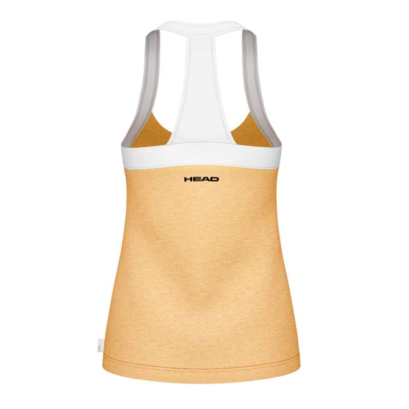 Débardeur Head Play Tech Tank Top Orange Femme