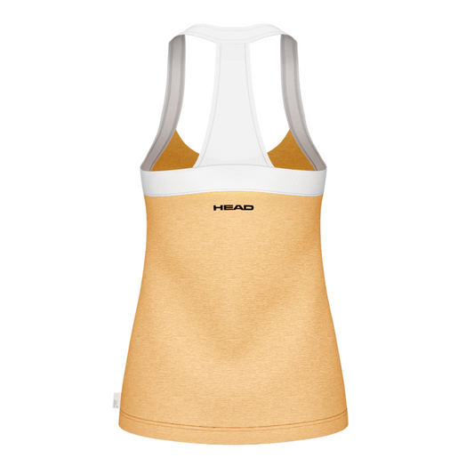 Débardeur Head Play Tech Tank Top Orange Femme