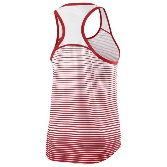 Débardeur Wilson Team Striped Rouge Femme