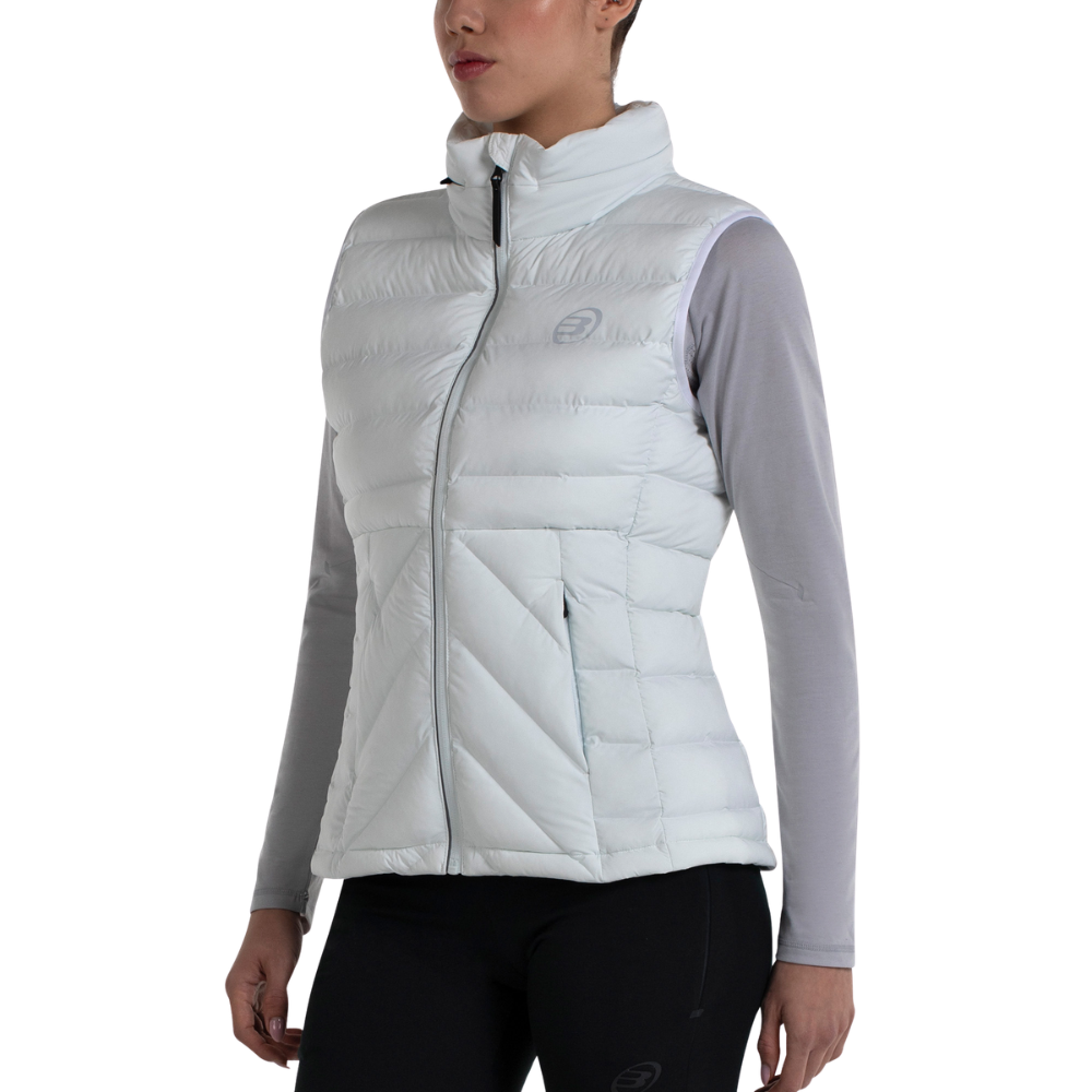 Doudoune sans manches Bullpadel Esela Blanc Femme