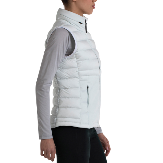 Doudoune sans manches Bullpadel Esela Blanc Femme