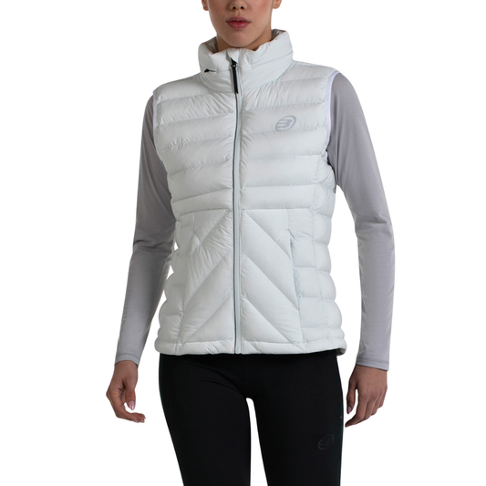 Doudoune sans manches Bullpadel Esela Blanc Femme
