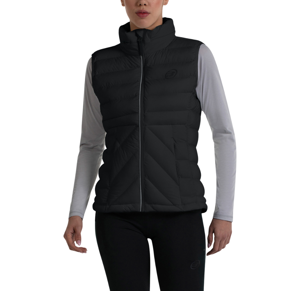 Doudoune sans manches Bullpadel Esela Noir Femme