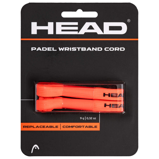 Dragonne Head Replaceable Padel Cord Orange x2