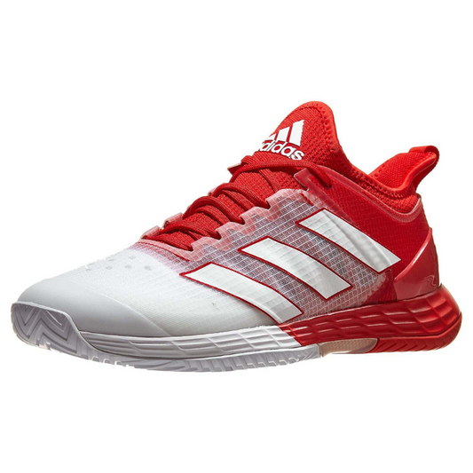 Chaussures de padel Homme Adidas Ubersonic 4 Blanc-Rouge