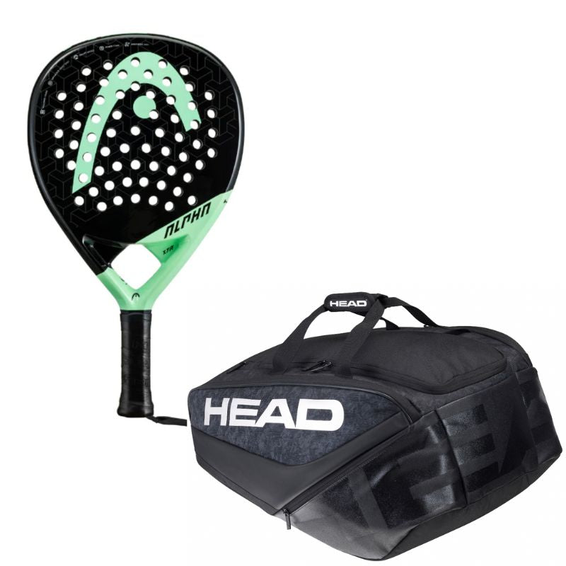 Pack Homme d'une Raquette Head Alpha XTR & un Sac Head Monster Combi