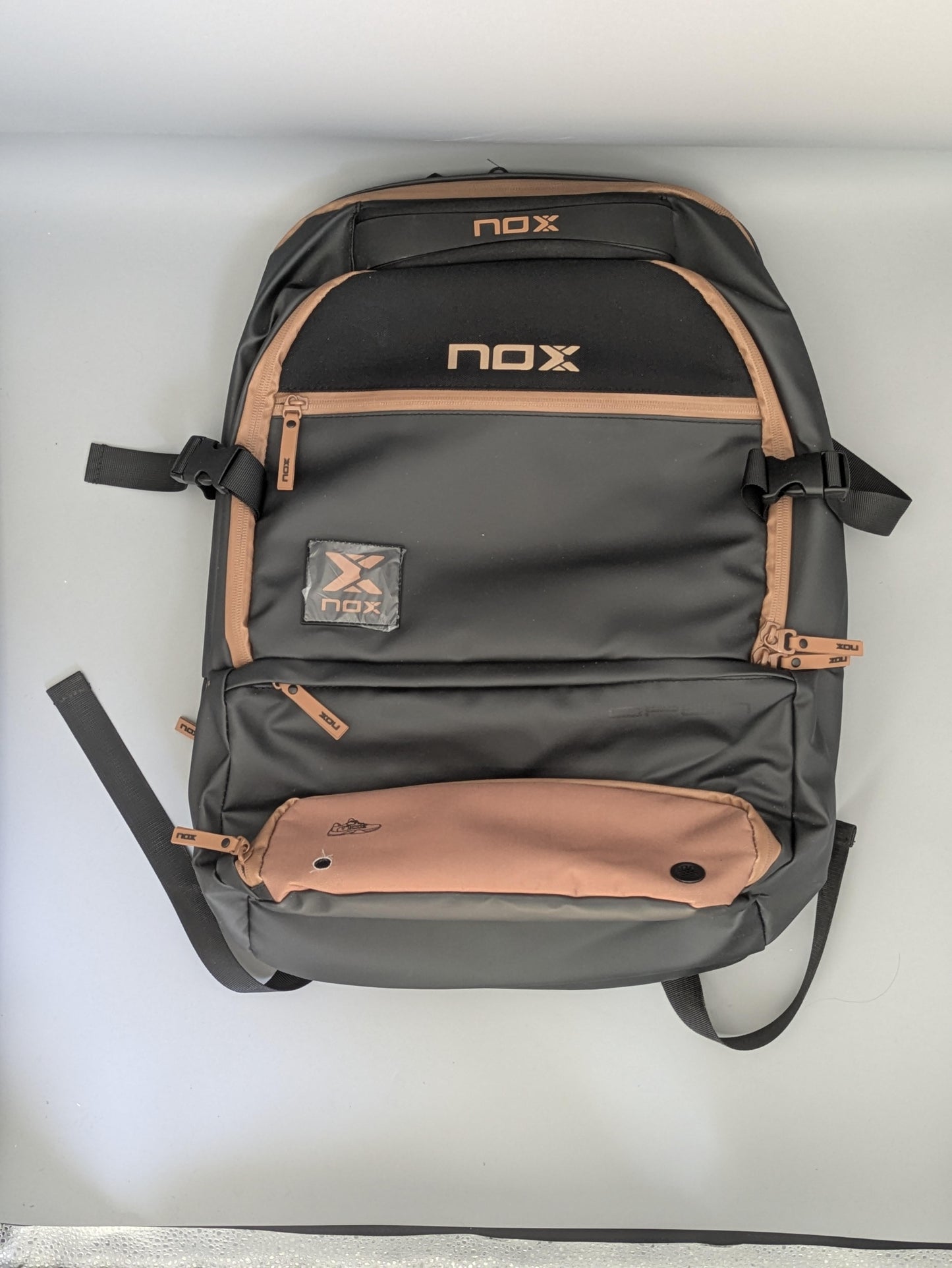 Sac à dos Nox Luxury Open Series Noir/Marron