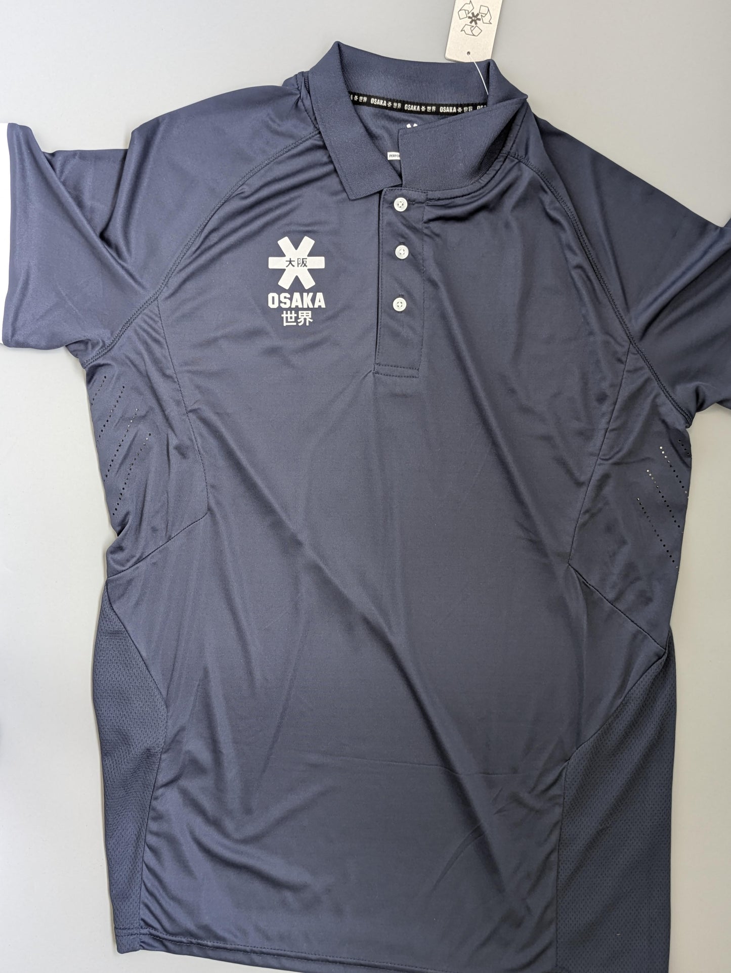 Polo Osaka Jersey Bleu Marine