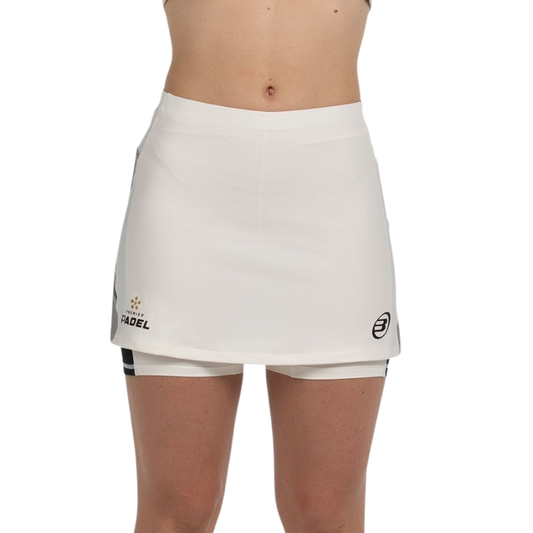 Jupe Bullpadel Portoa Blanc Femme