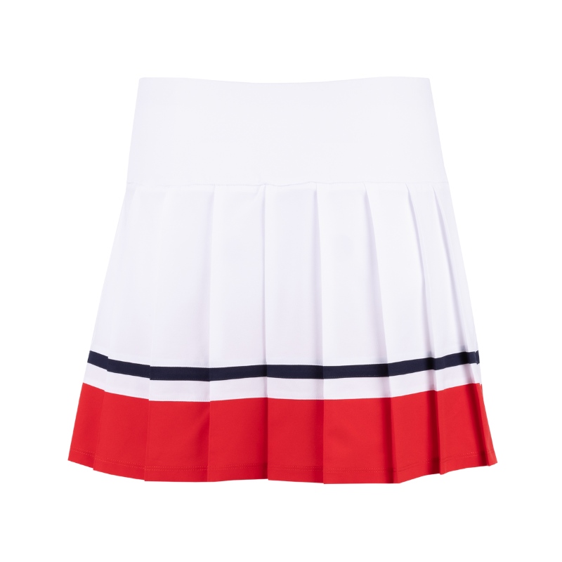Jupe Fila Sabine Blanc/Rouge Femme