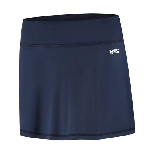 Jupe K-Swiss Hypercourt High Waist Skirt Bleu Marine Femme