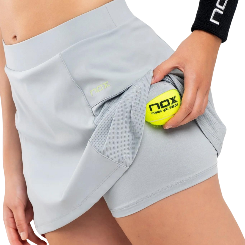 Jupe Nox Pro Gris Clair Femme