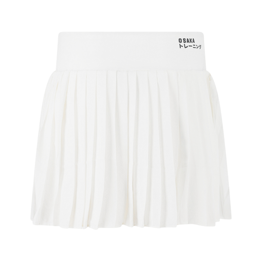 Jupe Osaka Pleated Skirt Blanc Femme