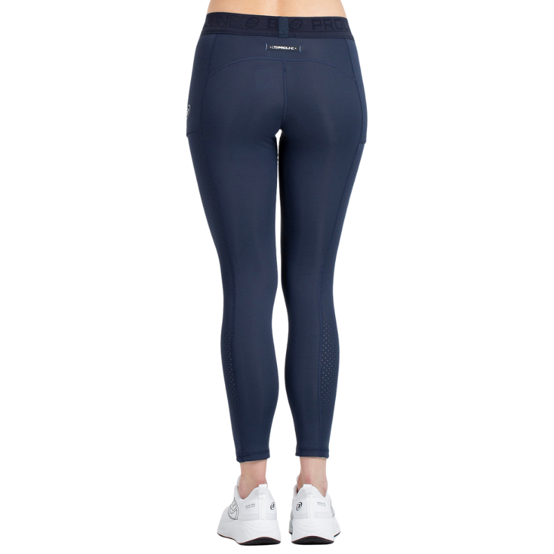 Legging Bullpadel Parrera Bleu Marine Femme