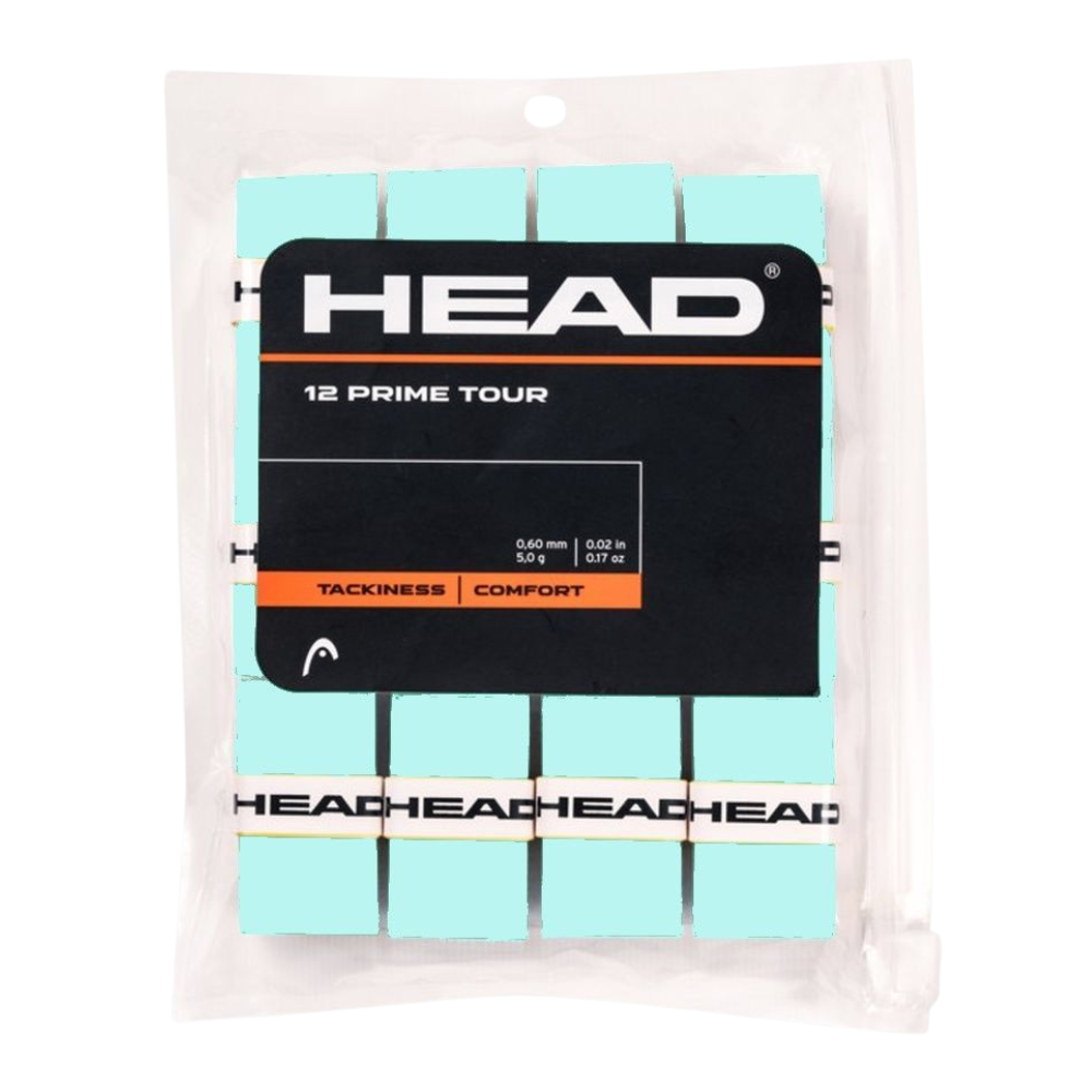 Pack de 12 Surgrips Head Prime Tour Bleu Clair