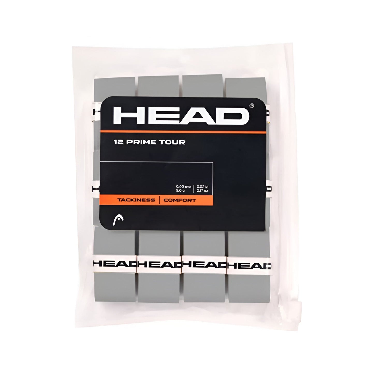 Pack de 12 Surgrips Head Prime Tour Gris