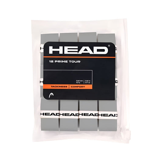 Pack de 12 Surgrips Head Prime Tour Gris