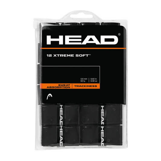 Pack de 12 Surgrips Head Xtreme Soft Noir
