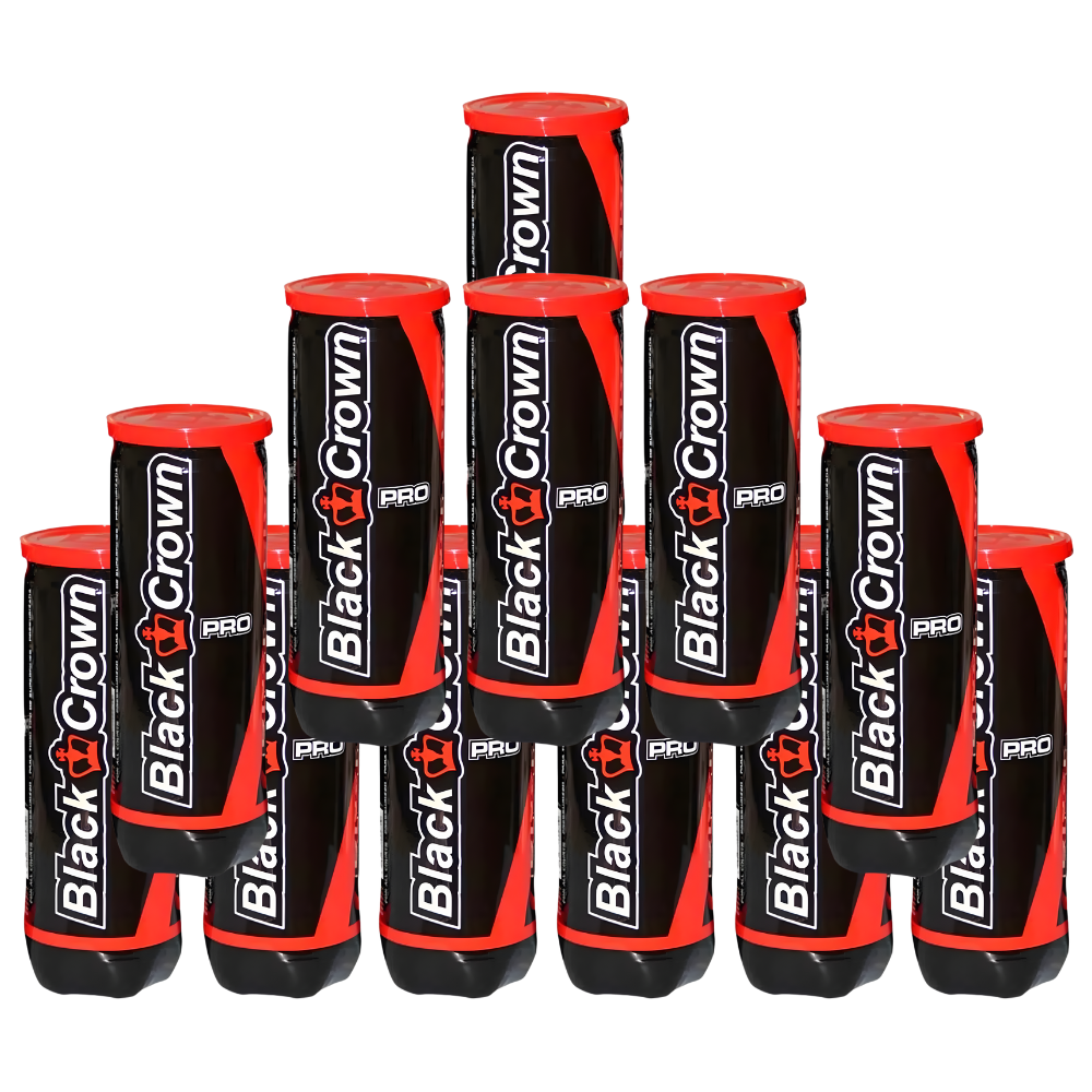 Pack de 12 tubes de balles Black Crown Pro