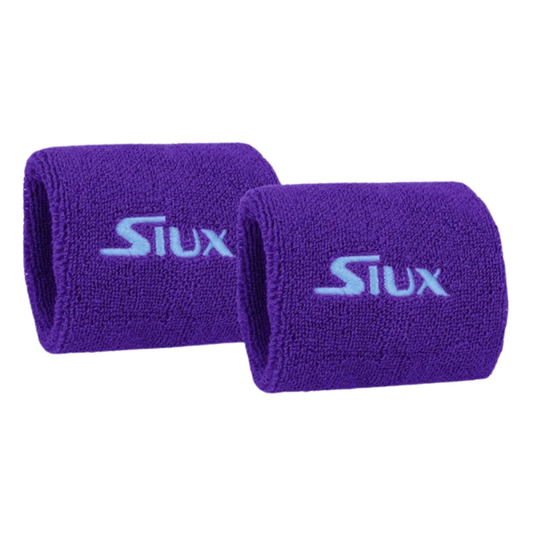 Poignets Éponge Siux Flash Rizo Violet x2