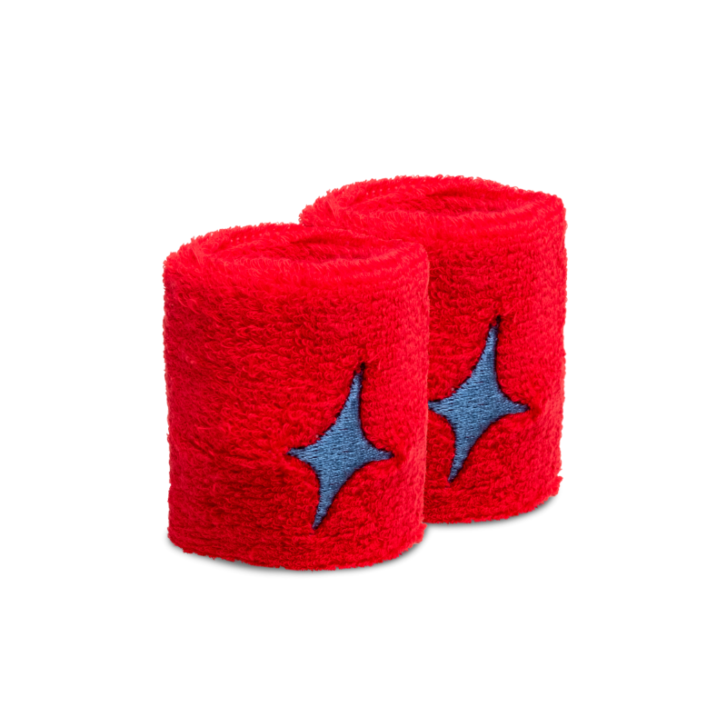 Poignets Éponge Starvie Star Rouge 2024 x2