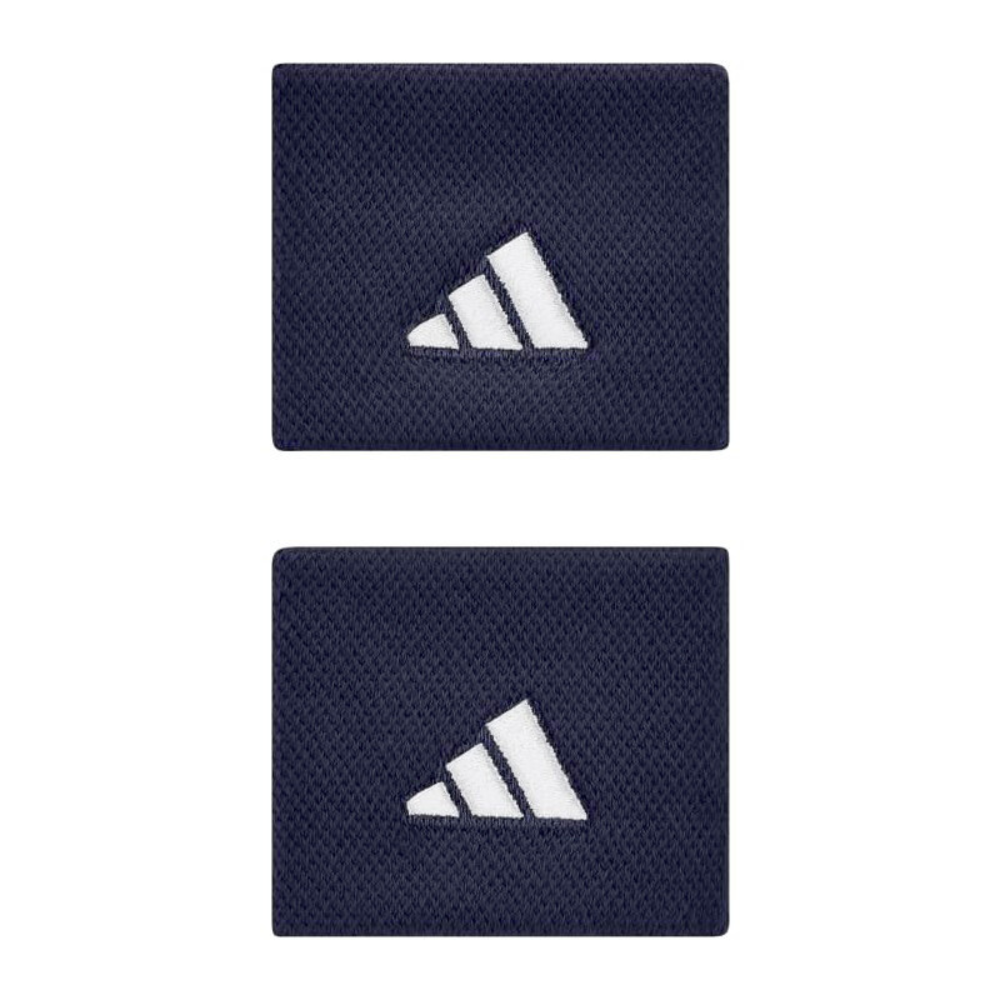 Poignets Éponge Adidas S Bleu Marine x2