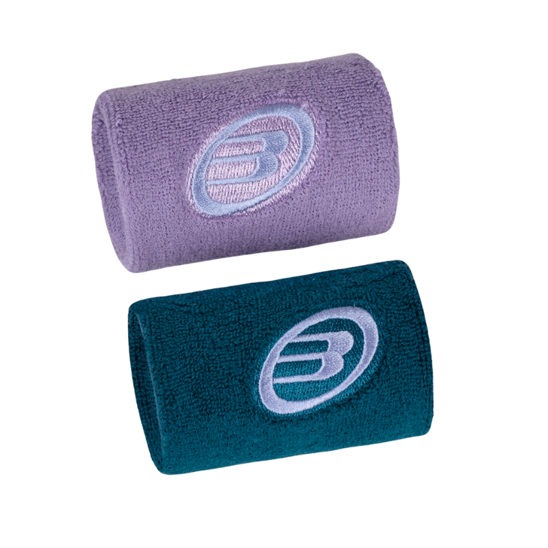 Poignets Éponge Bullpadel BPMU2405 I Marine/Violet x2