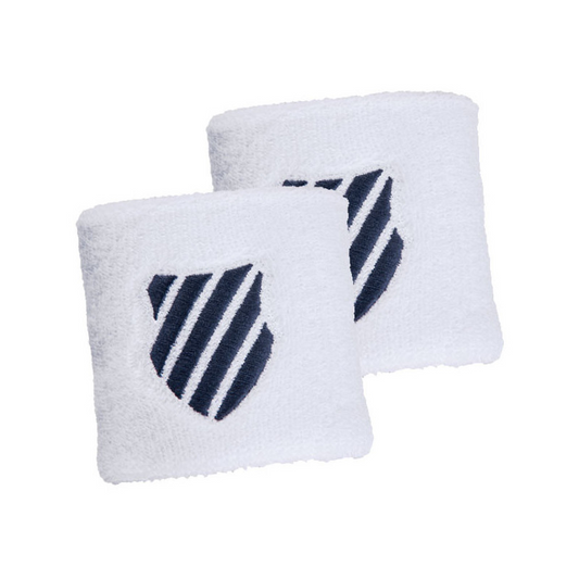 Poignets Éponge K-Swiss Blanc x2