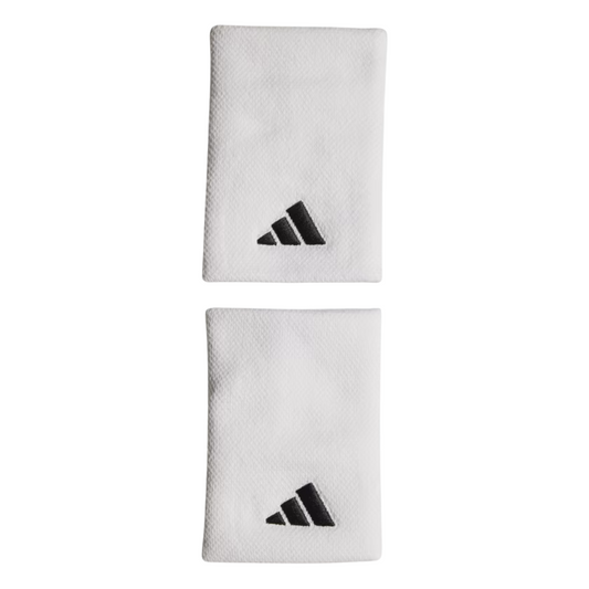 Poignets Éponge Adidas L Blanc x2