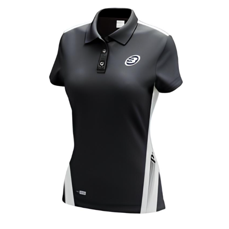 Polo Bullpadel Botea Noir Femme