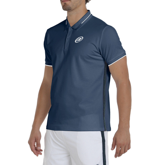 Polo Bullpadel Leiro 25V Bleu Marine