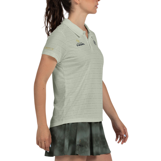 Polo Bullpadel Payerne Vert Femme