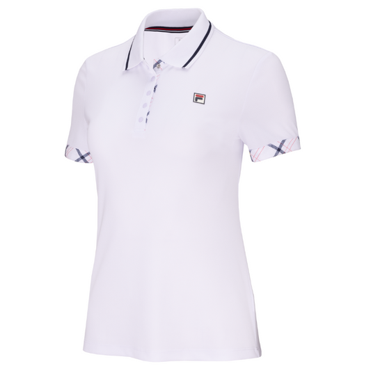 Polo Fila Zea Blanc Femme