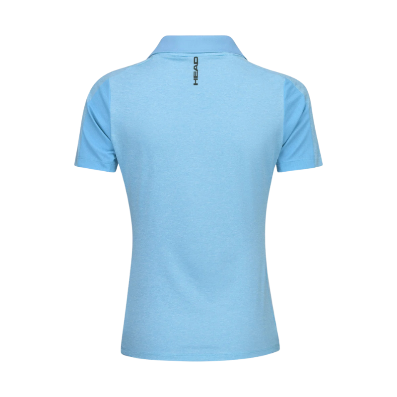 Polo Head Padel Tech Bleu Femme