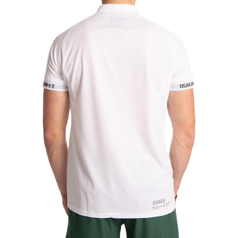 Polo Osaka Jersey Blanc