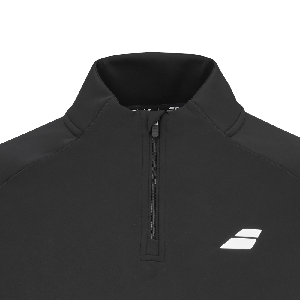 Pull Babolat Compete Long Sleeve Tee Noir - Esprit Padel Shop