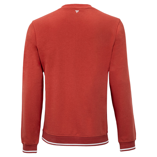 Pull Tecnifibre Team Terry Rouge Unisexe