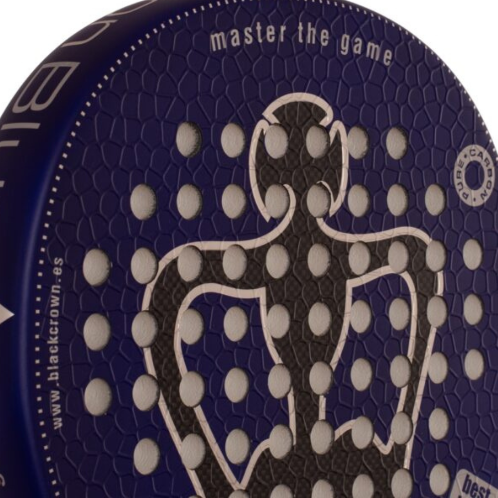Raquette de padel Black Crown Piton Bleu 2026 - Esprit Padel Shop