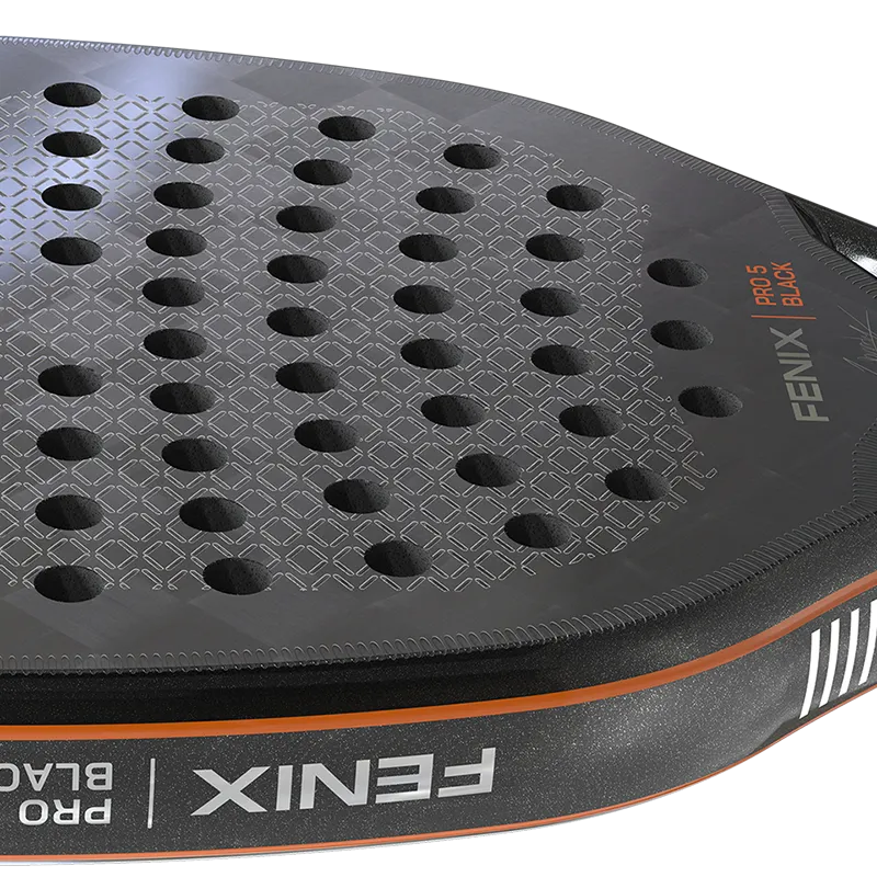 Raquette de padel Siux Fenix Pro V Black Edition by Leo Augsburger 2025
