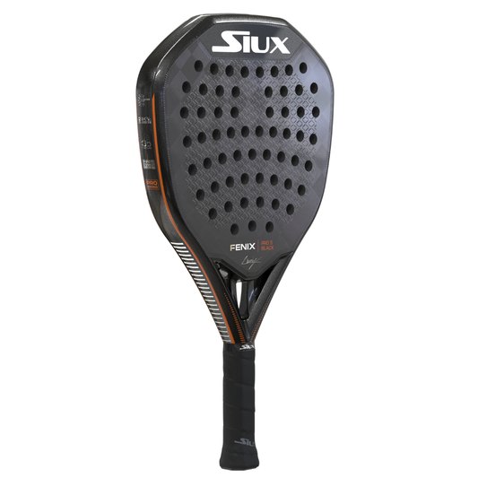 Raquette de padel Siux Fenix Pro V Black Edition by Leo Augsburger 2025