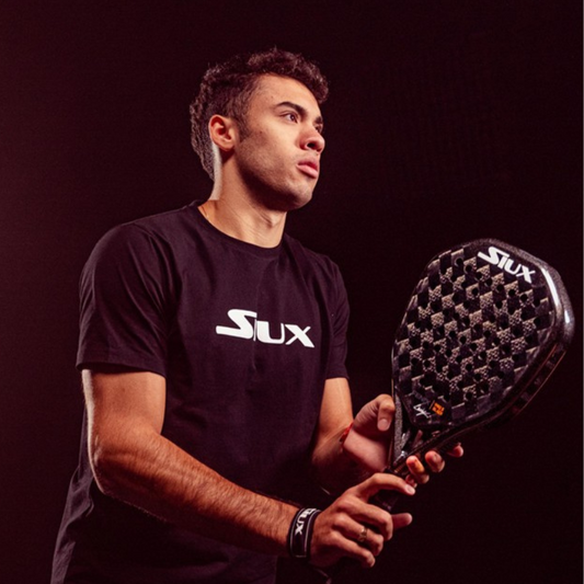 Raquette de padel Siux Fenix Pro V Black Edition by Leo Augsburger 2025