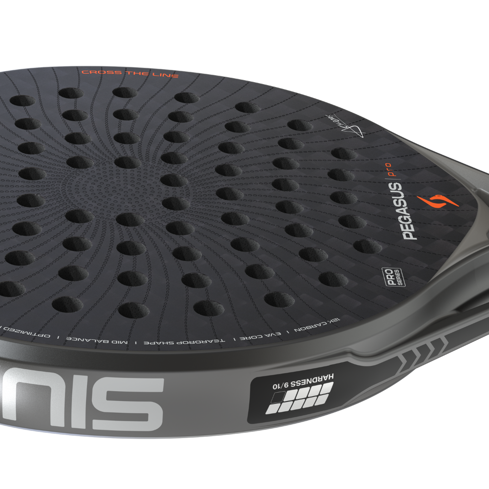 TEST CLUB - Raquette de padel Siux Pegasus 4 Gris 2026