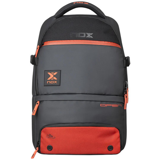 Sac à dos Nox Luxury Open Series Noir/Rouge