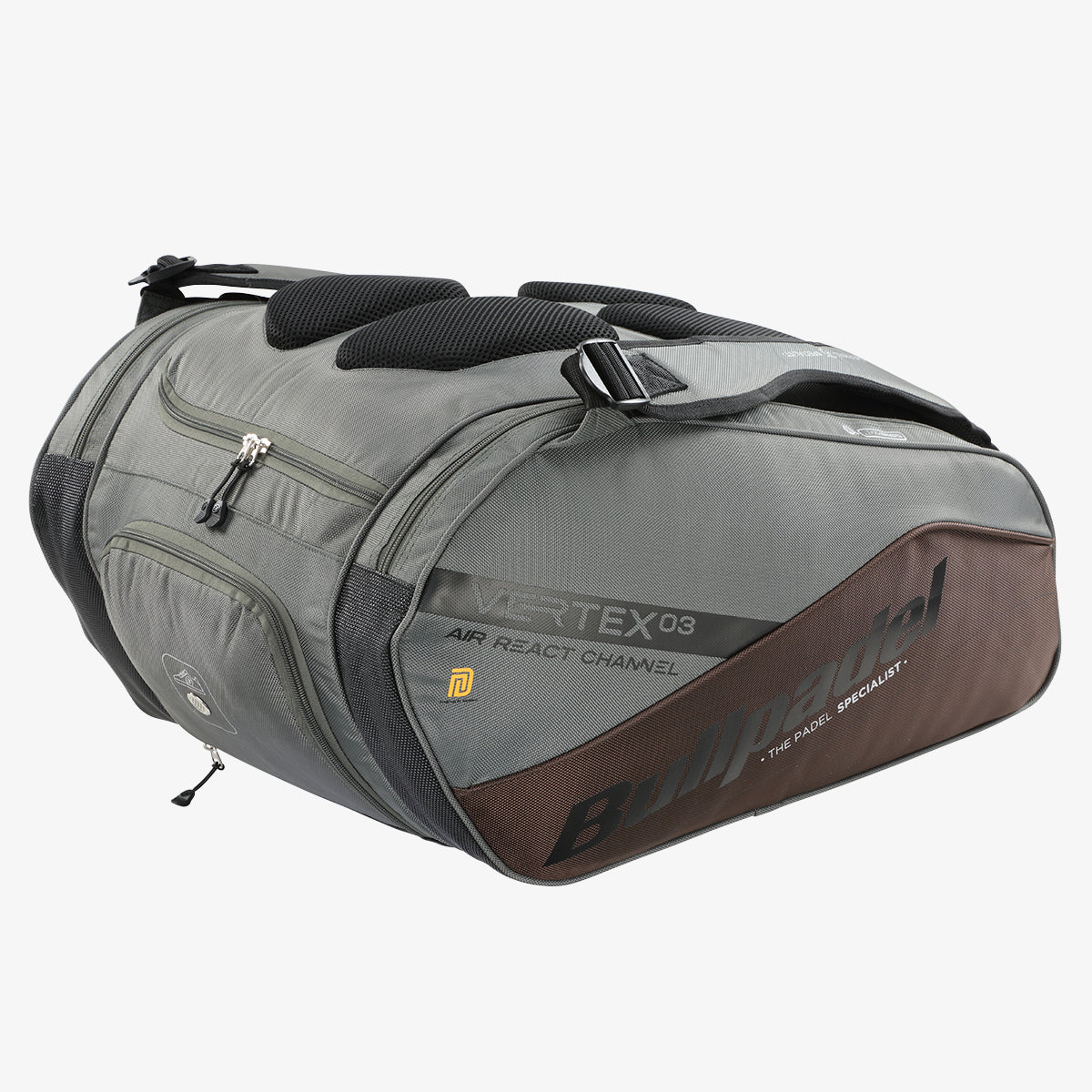 Sac de padel Bullpadel Vertex Gris 2023