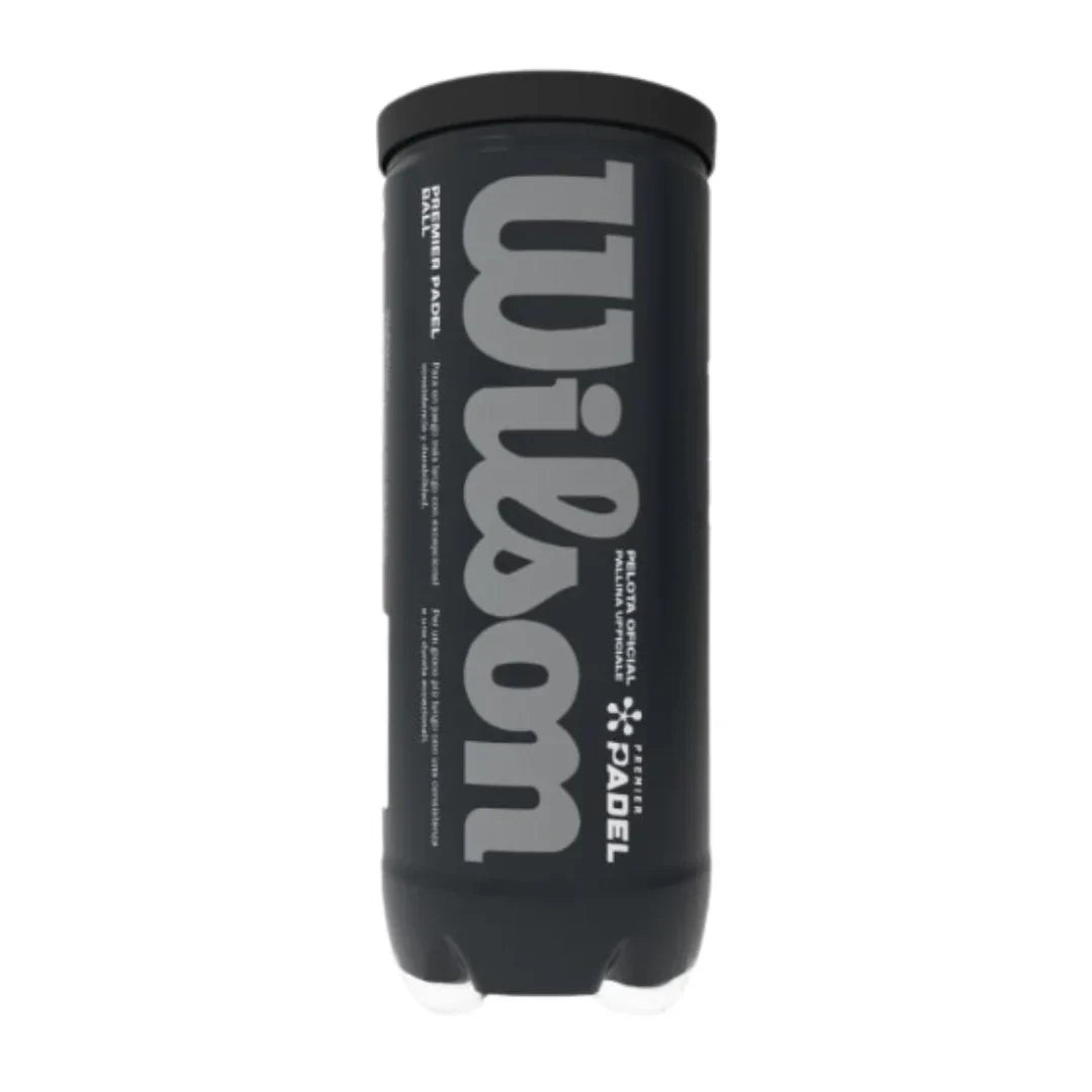 Tube de 3 balles de padel Wilson Premier Padel