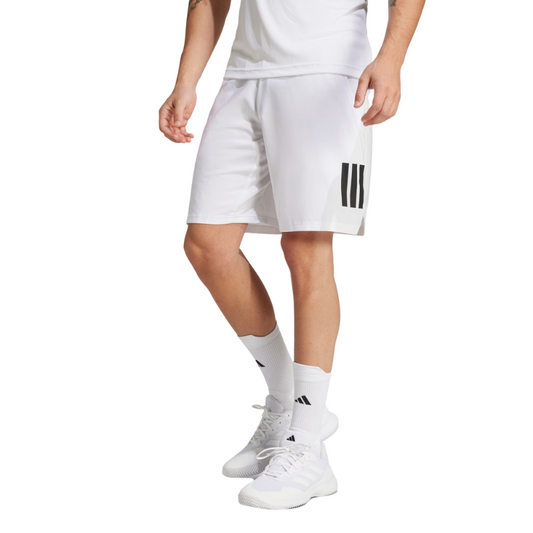 Short Adidas Club 3 Stripes Blanc