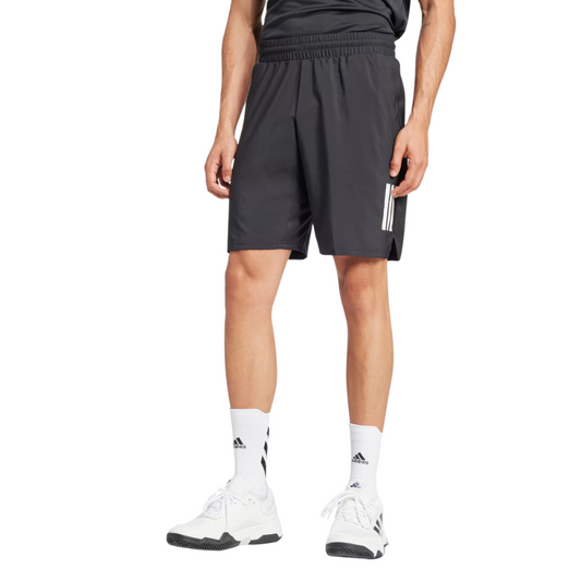 Short Adidas Club 3 Stripes Noir