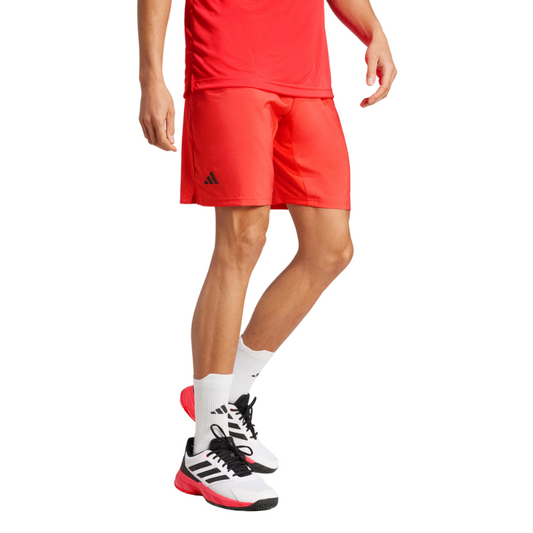 Short Adidas Club 3 Stripes Rouge