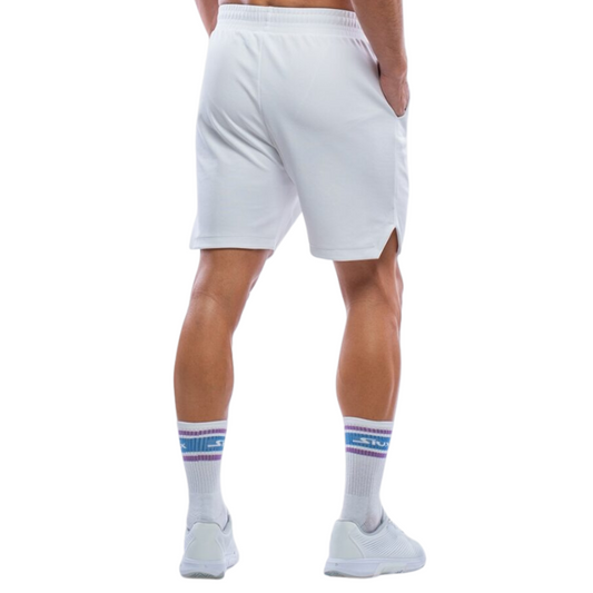 Short Siux Jacquard Blanc