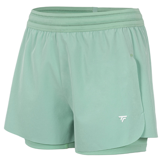 Short Tecnifibre Team Stretch Vert Femme